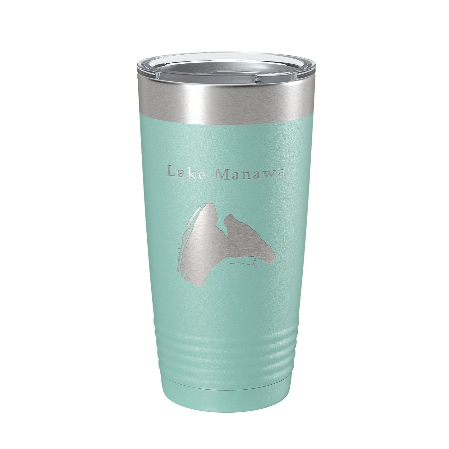 Lake Manawa Map Tumbler Travel Mug Insulated Laser Engraved Coffee Cup Iowa 20 oz-12