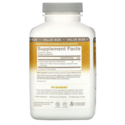 OM MUSH SPRFD LION MANE ( 1 X 180 CT   )-1