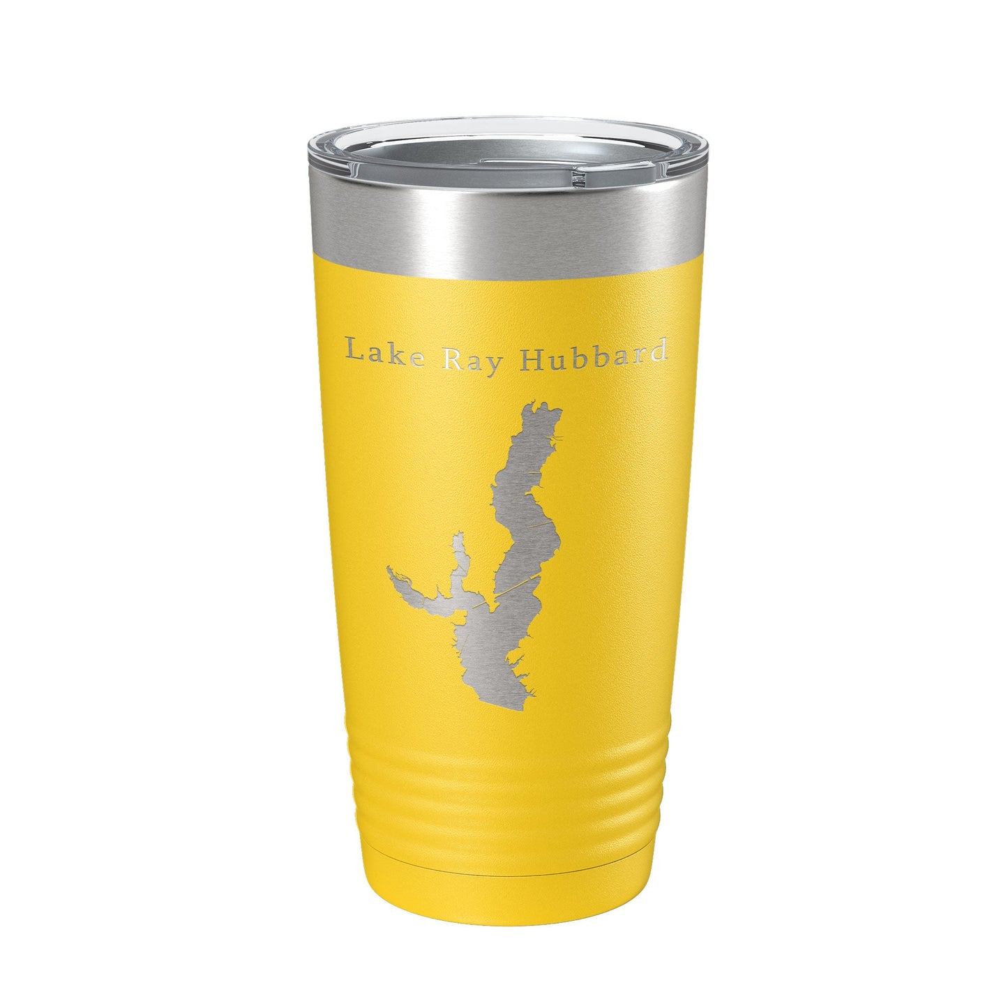 Lake Ray Hubbard Map Tumbler Travel Mug Insulated Laser Engraved Coffee Cup Texas 20 oz-19