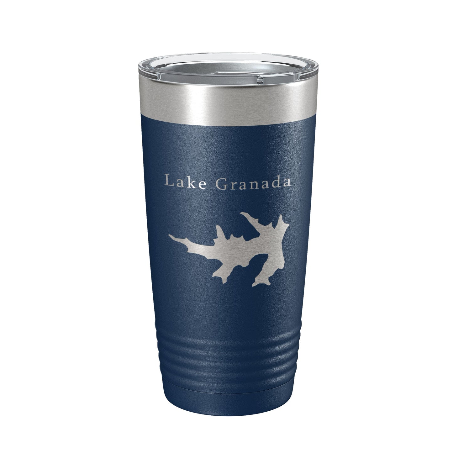 Lake Granada Map Tumbler Travel Mug Insulated Laser Engraved Coffee Cup Hot Springs Village Arkansas 20 oz-8