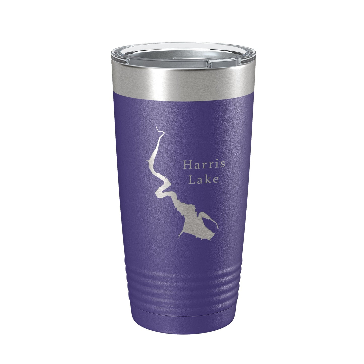 Harris Lake Map Tumbler Travel Mug Insulated Laser Engraved Coffee Cup Alabama 20 oz-15