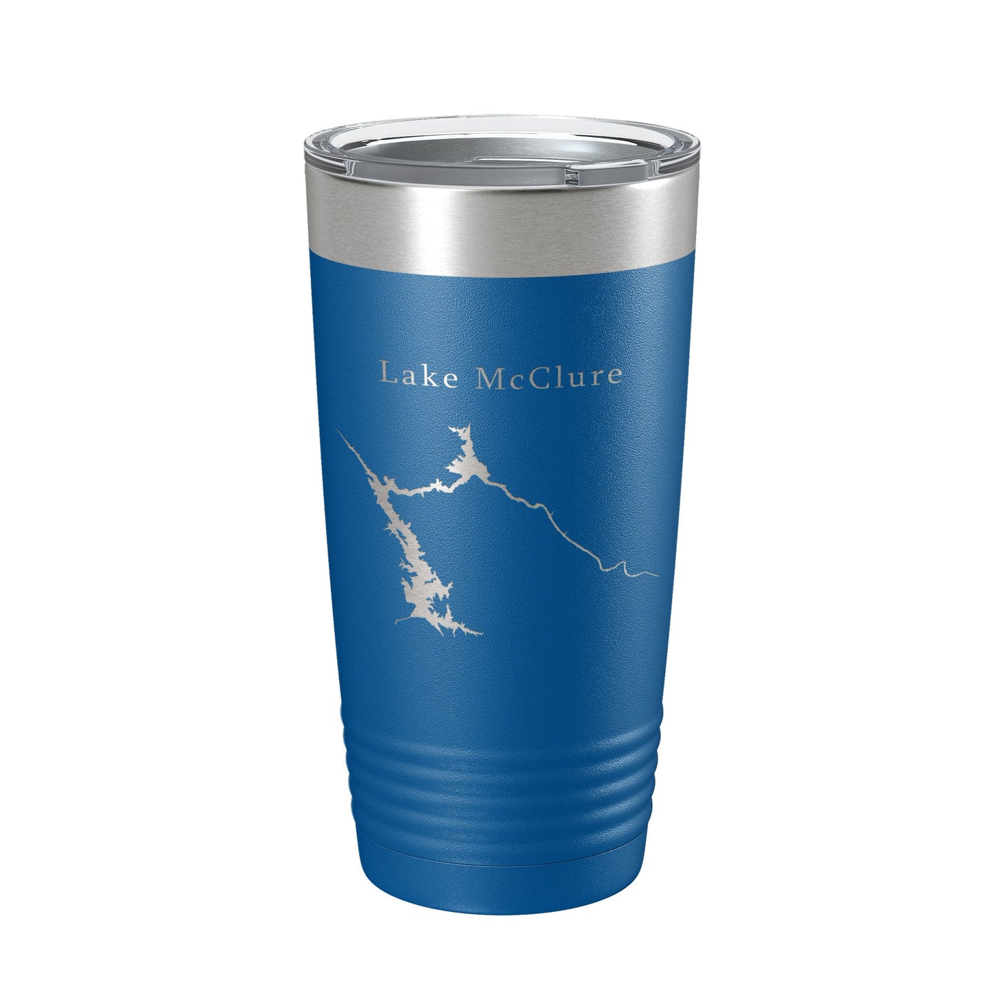 Lake McClure Map Tumbler Travel Mug Insulated Laser Engraved Coffee Cup California 20 oz-6