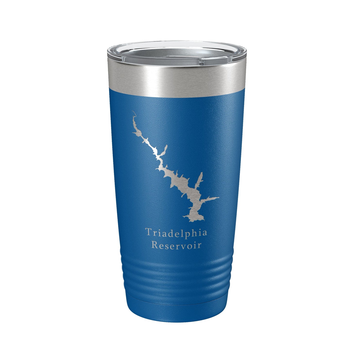 Triadelphia Reservoir Tumbler Lake Map Travel Mug Insulated Laser Engraved Coffee Cup Maryland 20 oz-6