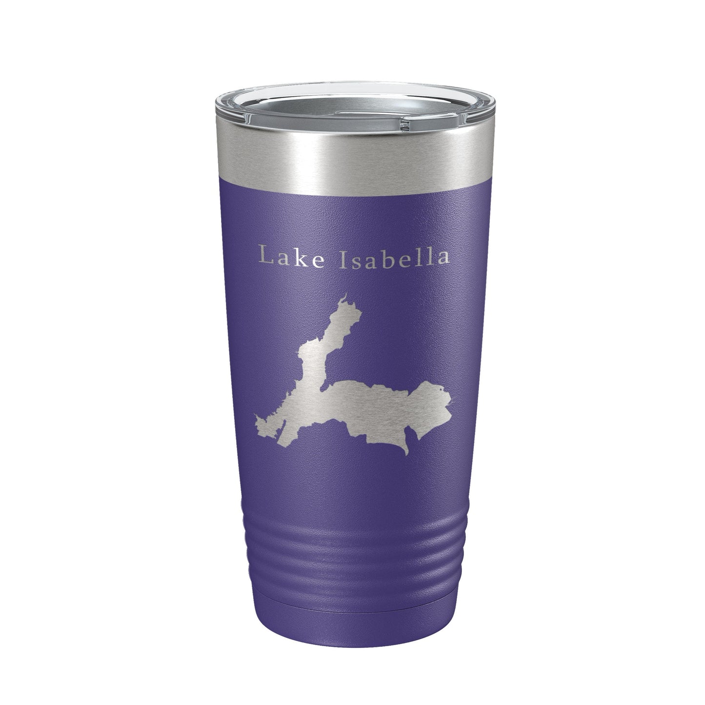 Lake Isabella Map Tumbler Travel Mug Insulated Laser Engraved Coffee Cup California 20 oz-15