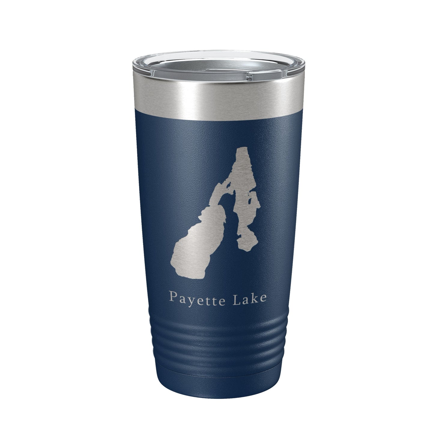 Payette Lake Map Tumbler Travel Mug Insulated Laser Engraved Coffee Cup Idaho 20 oz-8