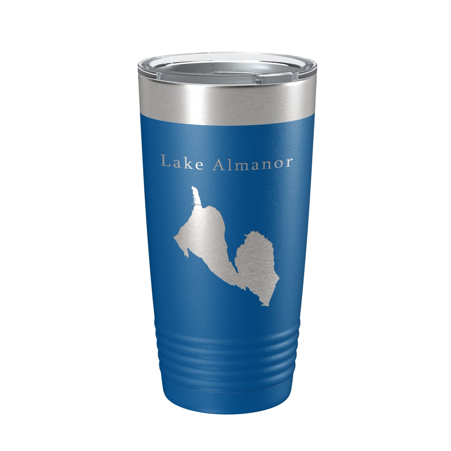 Lake Almanor Map Tumbler Travel Mug Insulated Laser Engraved Coffee Cup California 20 oz-6