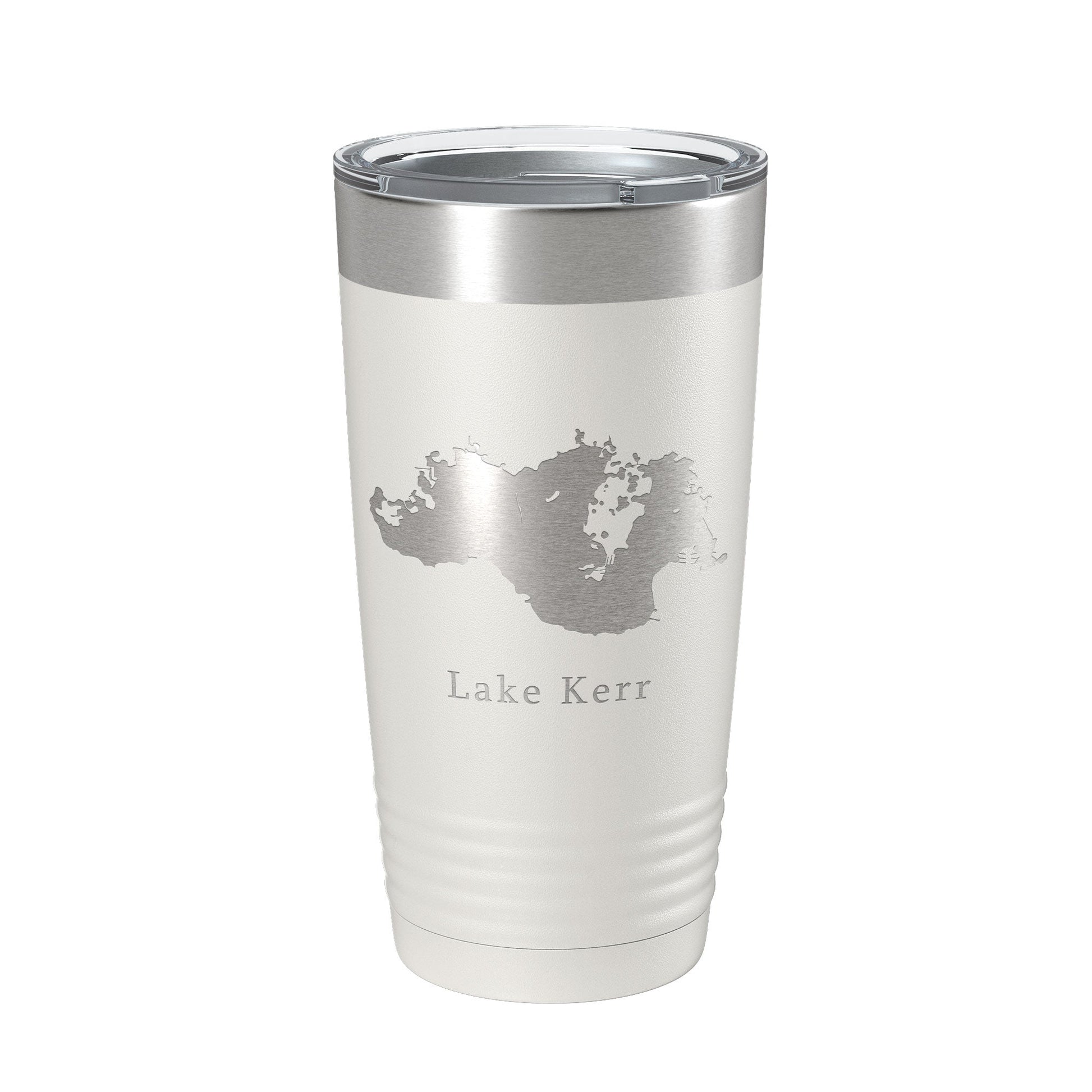 Lake Kerr Map Tumbler Travel Mug Insulated Laser Engraved Coffee Cup Florida 20 oz-1