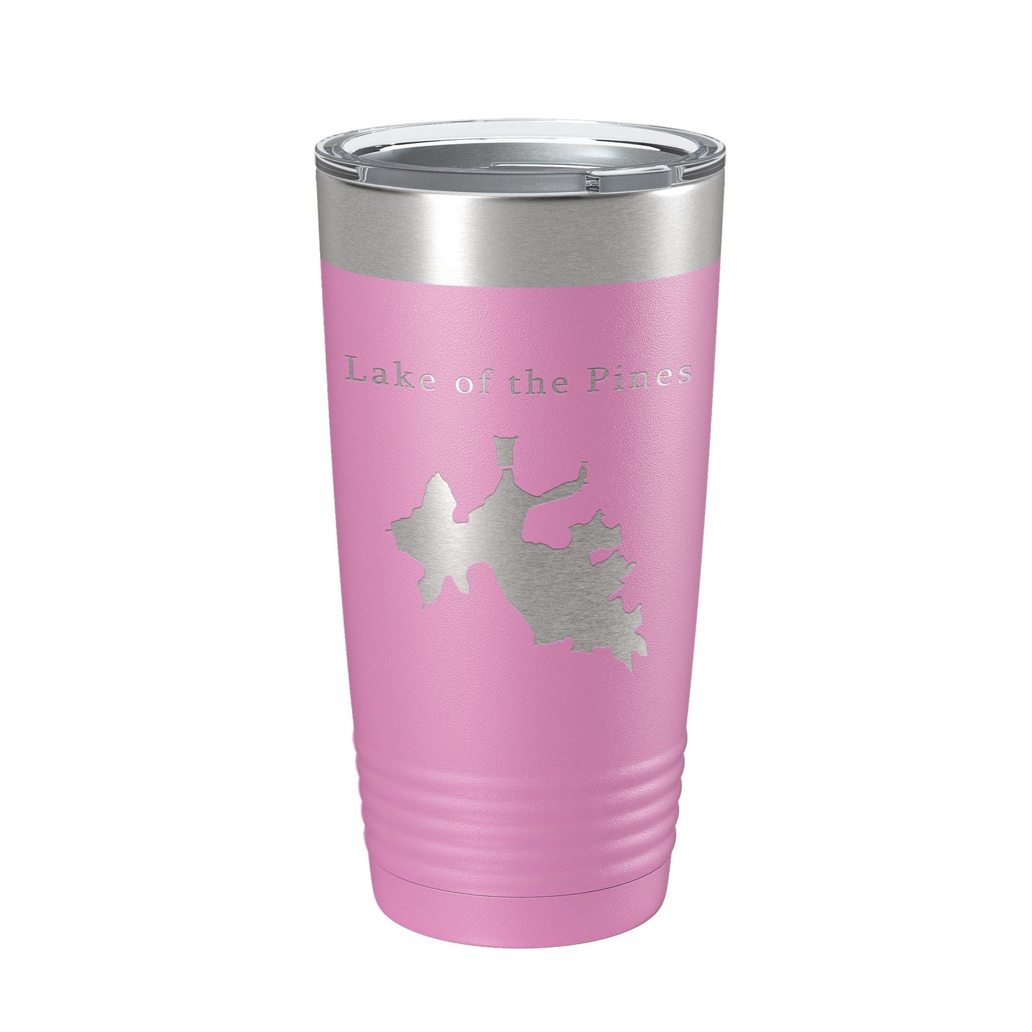 Lake of the Pines Map Tumbler Travel Mug Insulated Laser Engraved Coffee Cup California 20 oz-14