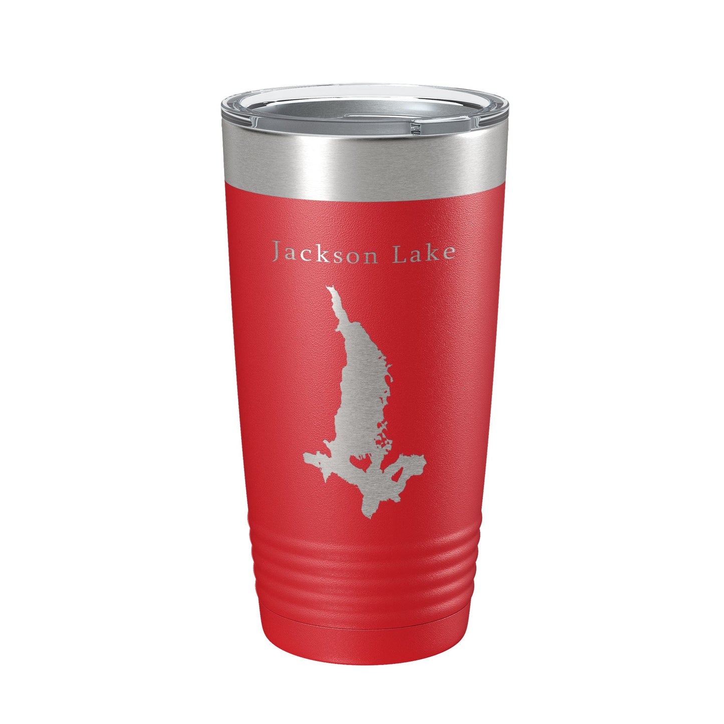 Jackson Lake Map Tumbler Travel Mug Insulated Laser Engraved Coffee Cup Grand Teton Wyoming 20 oz-10