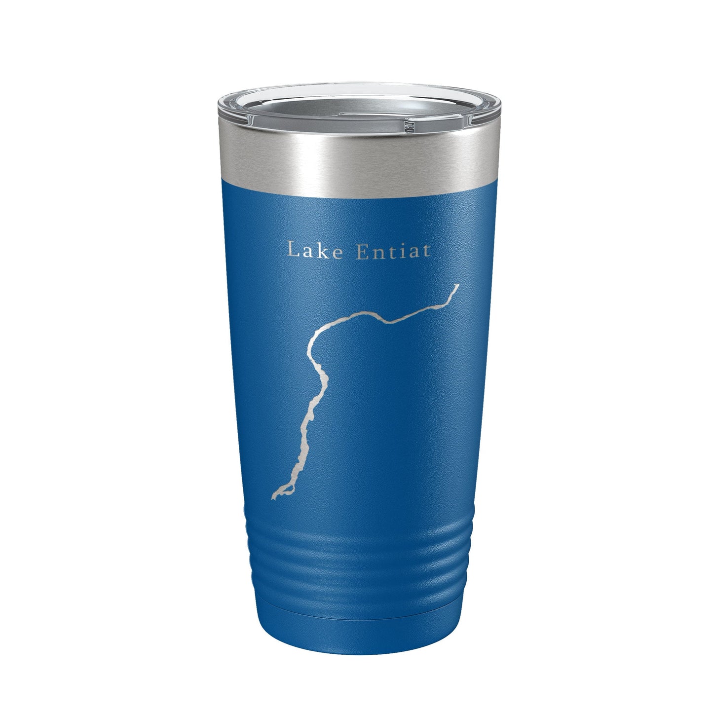 Lake Entiat Map Tumbler Travel Mug Insulated Laser Engraved Coffee Cup Washington 20 oz-6