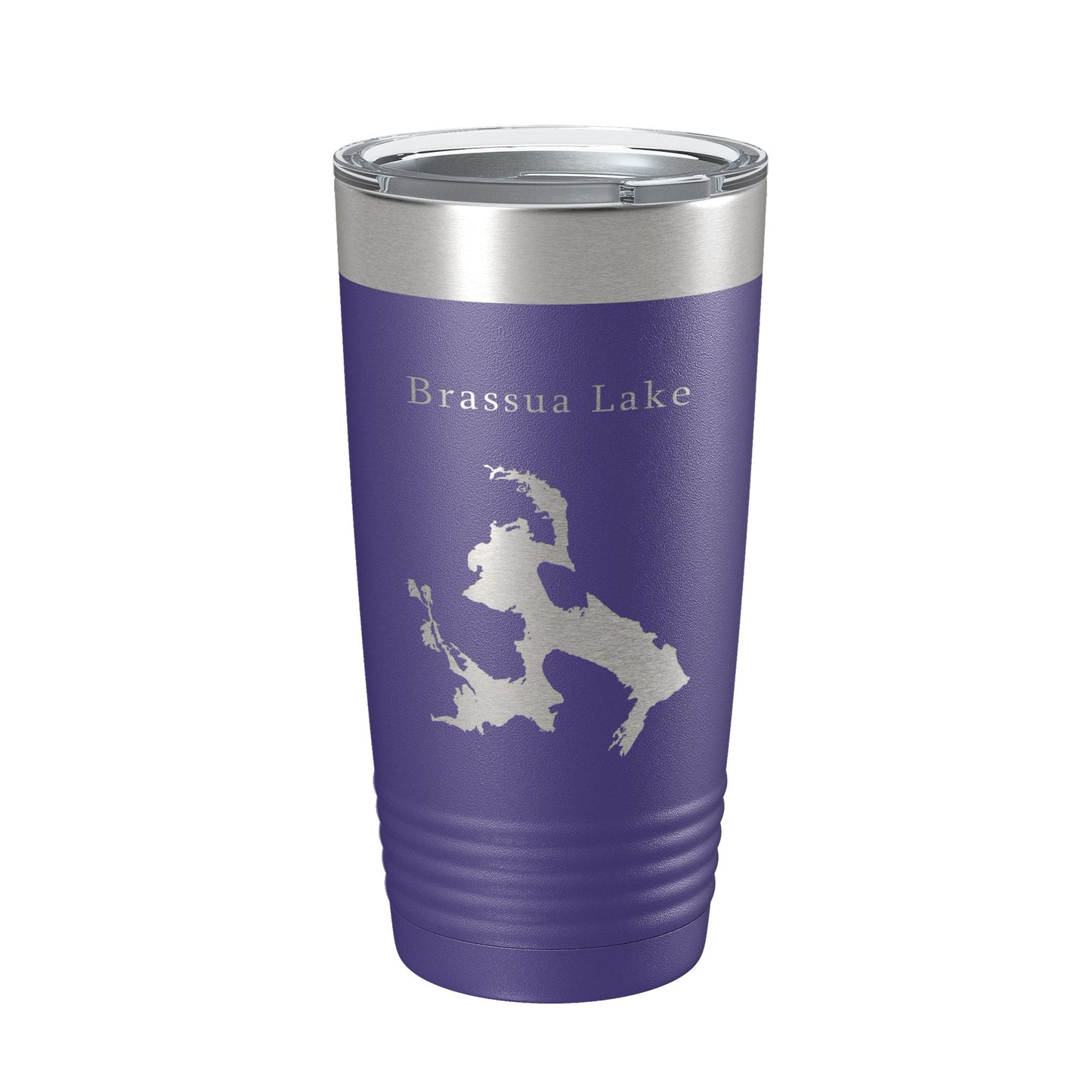Brassua Lake Map Tumbler Travel Mug Insulated Laser Engraved Coffee Cup Maine Moose River 20 oz-15