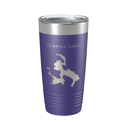 Brassua Lake Map Tumbler Travel Mug Insulated Laser Engraved Coffee Cup Maine Moose River 20 oz-15