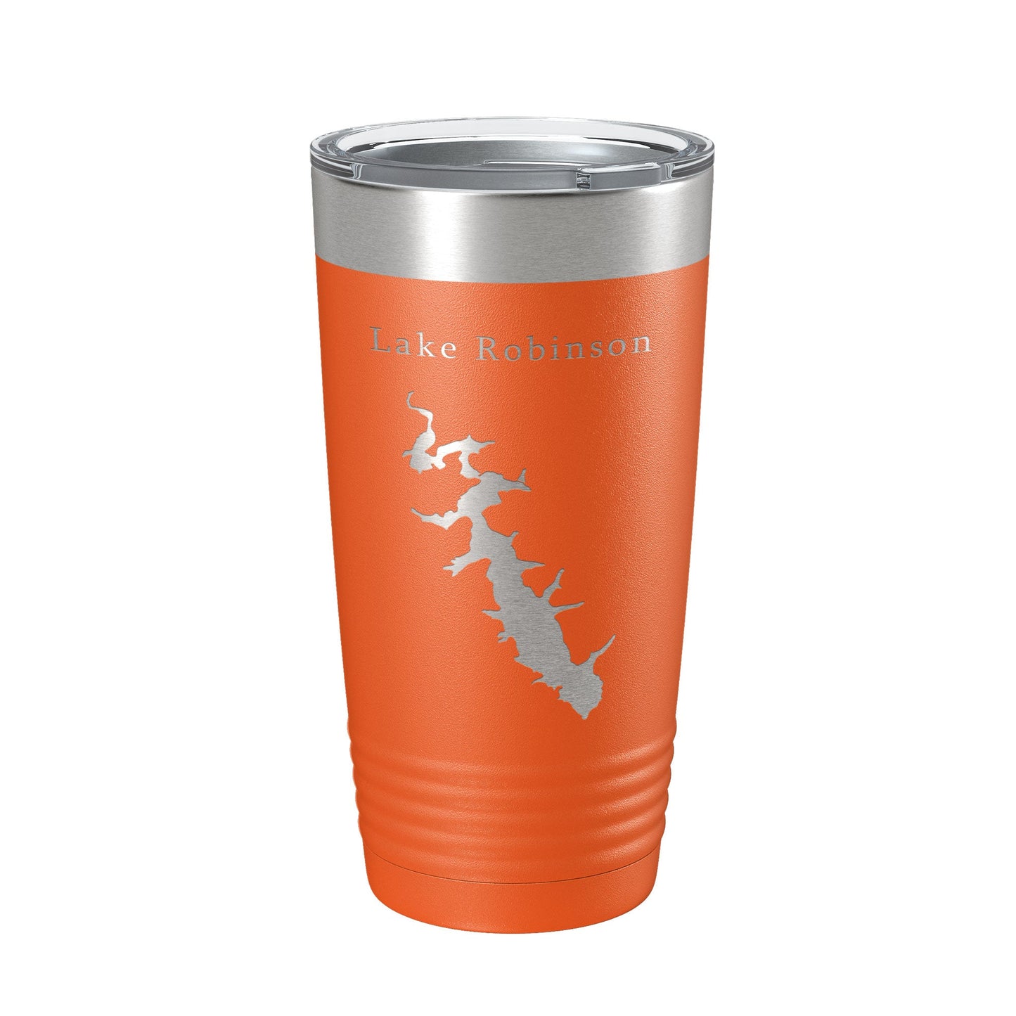 Lake Robinson Map Tumbler Travel Mug Insulated Laser Engraved Coffee Cup South Carolina 20 oz-17