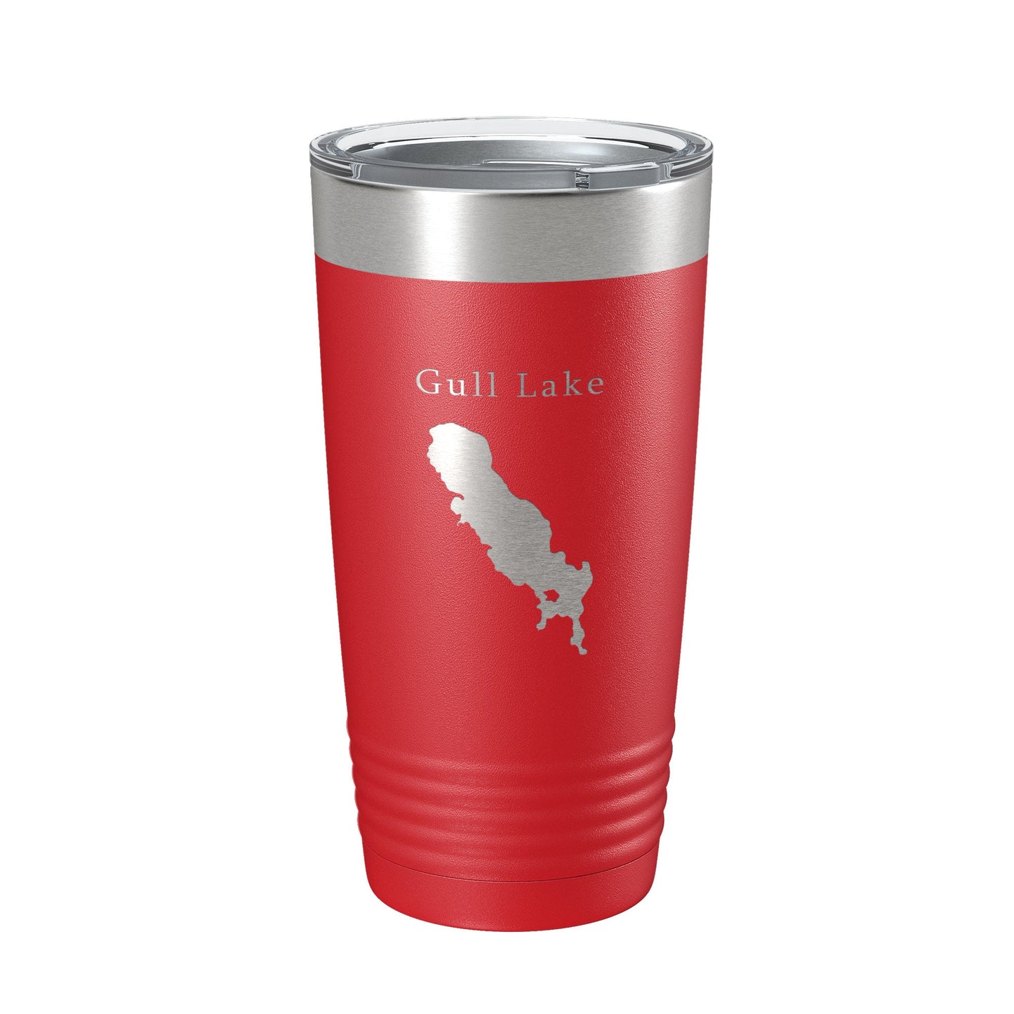 Gull Lake Map Tumbler Travel Mug Insulated Laser Engraved Coffee Cup Michigan 20 oz-10