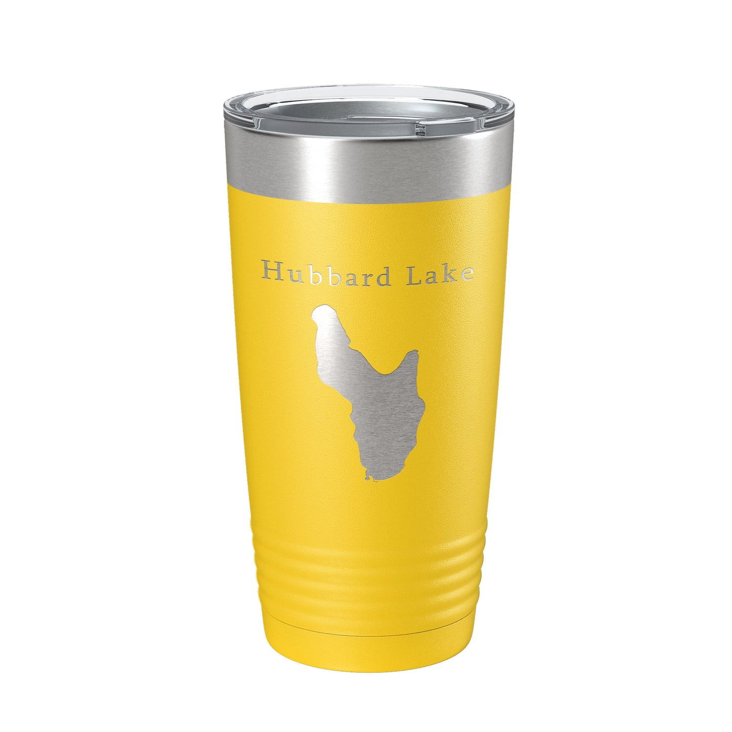 Hubbard Lake Map Tumbler Travel Mug Insulated Laser Engraved Coffee Cup Michigan 20 oz-4