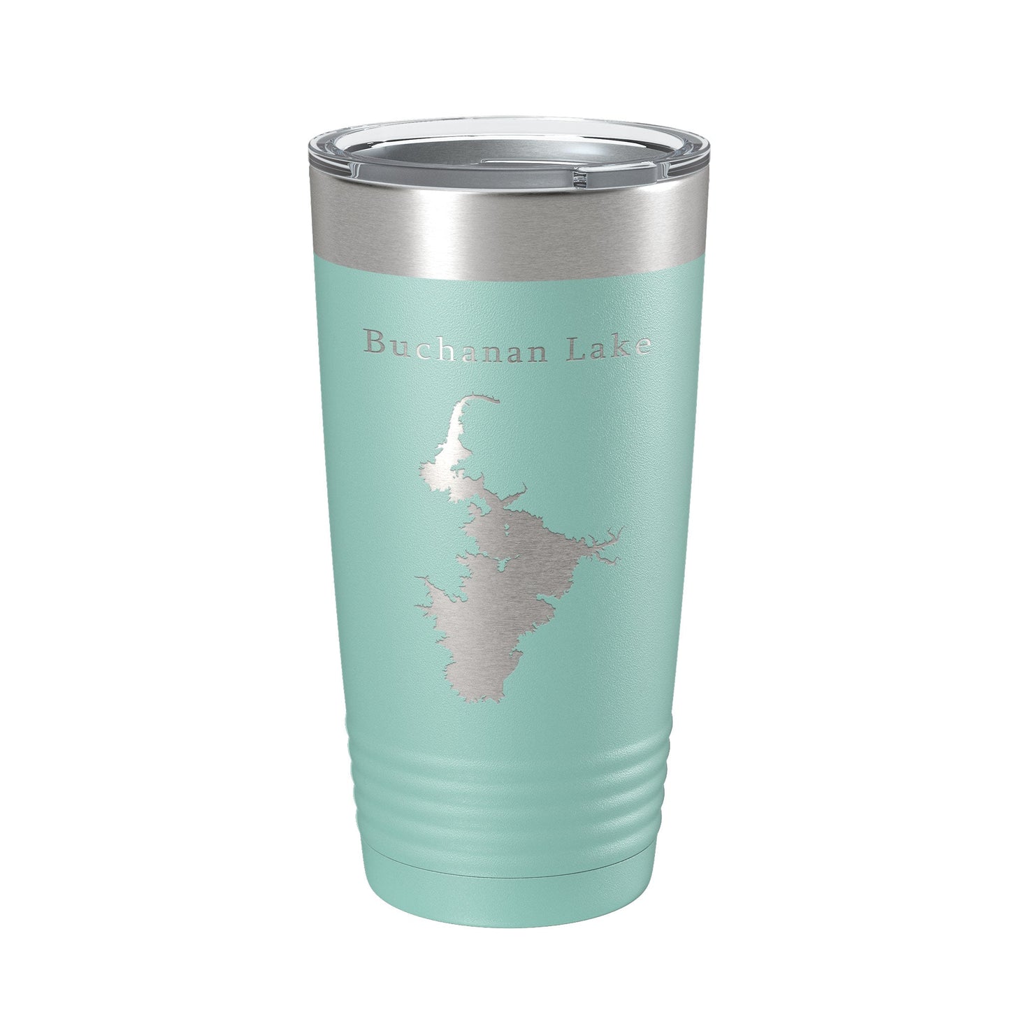Buchanan Lake Map Tumbler Travel Mug Insulated Laser Engraved Coffee Cup Texas 20 oz-12