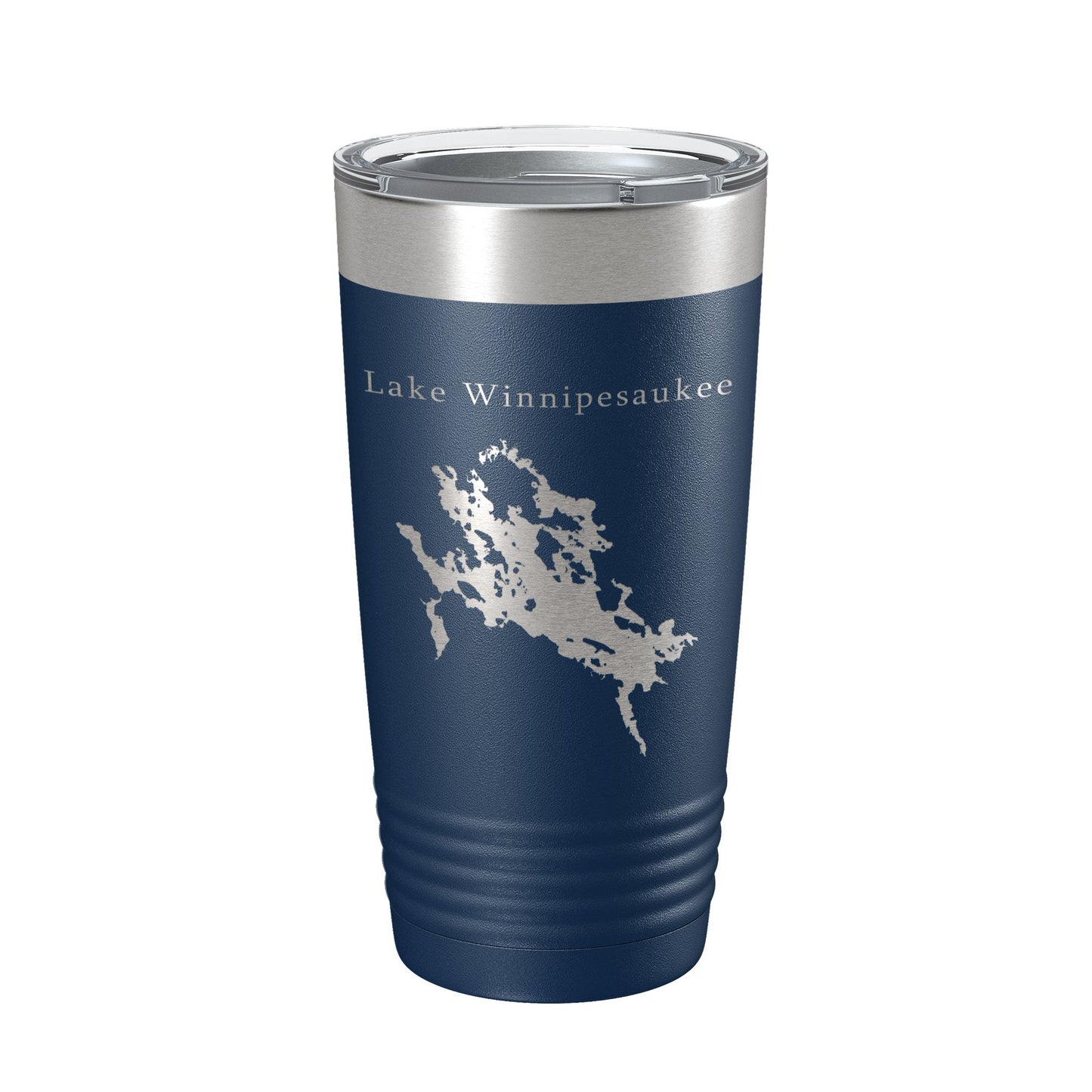 Lake Winnipesaukee Map Tumbler Travel Mug Insulated Laser Engraved Coffee Cup New Hampshire 20 oz-8
