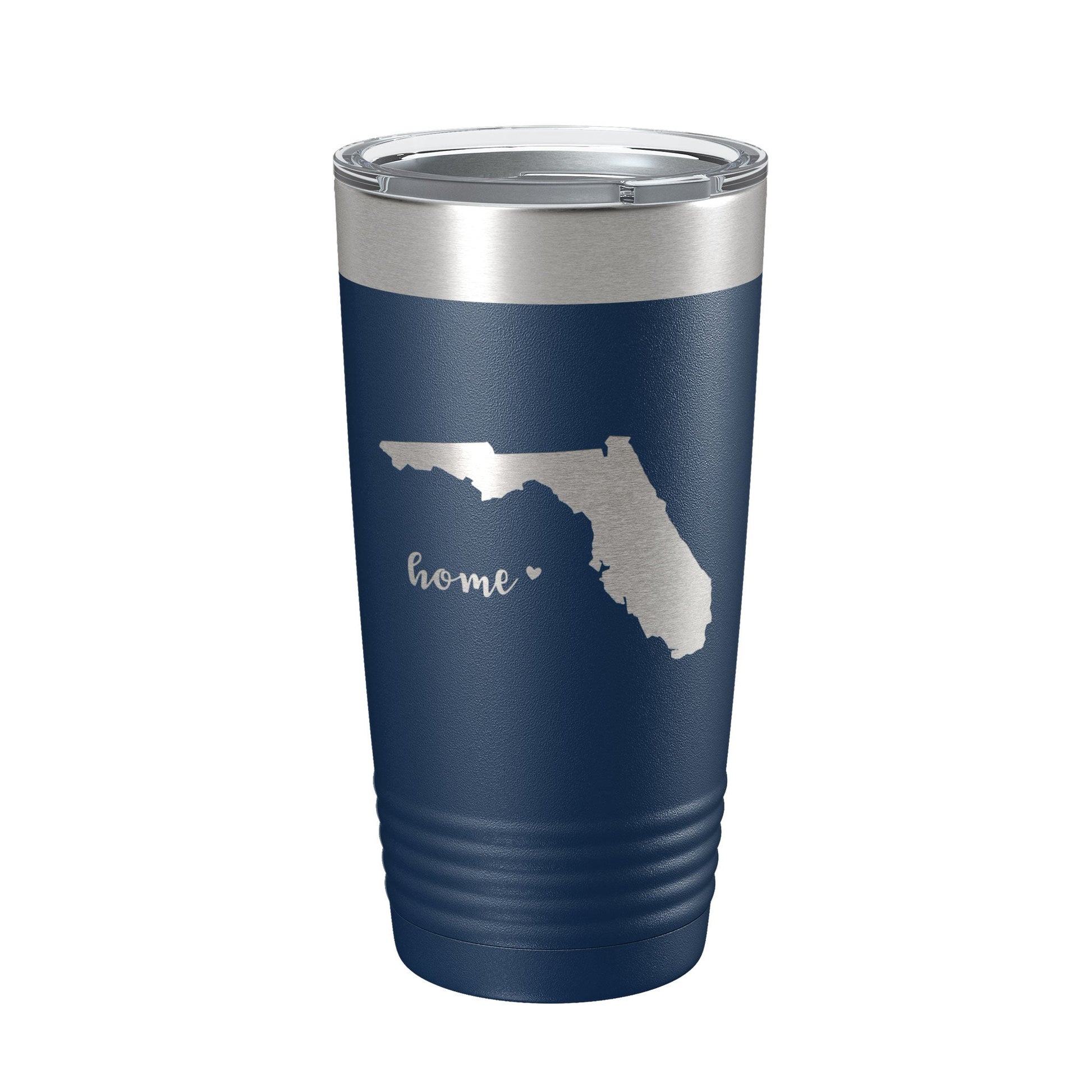 Florida Tumbler Home State Travel Mug Insulated Laser Engraved Map Coffee Cup 20 oz-2