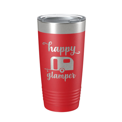 Happy Glamper Tumbler Travel Mug Insulated Laser Engraved Coffee Cup 20 oz-10