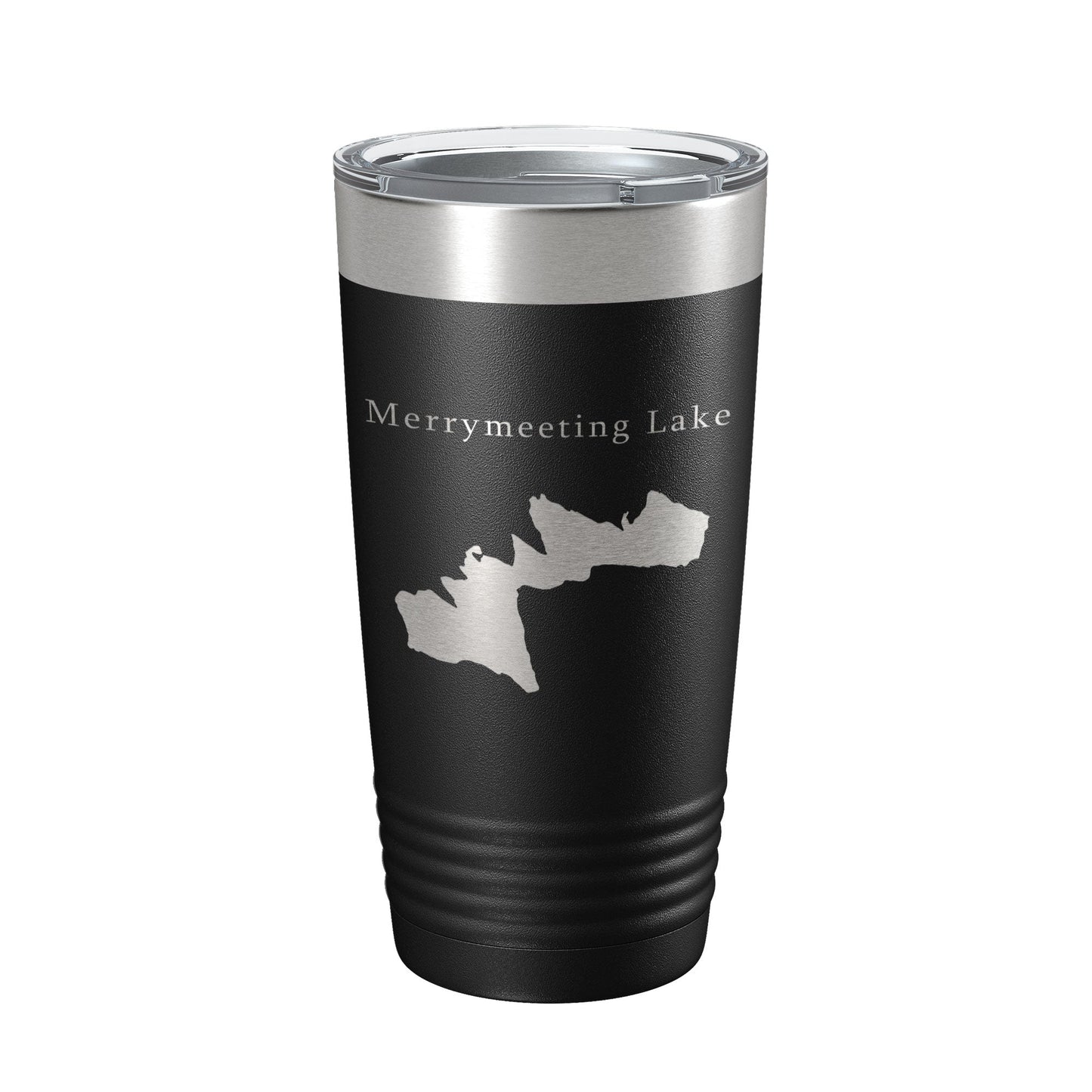Merrymeeting Lake Map Tumbler Travel Mug Insulated Laser Engraved Coffee Cup New Hampshire 20 oz-5