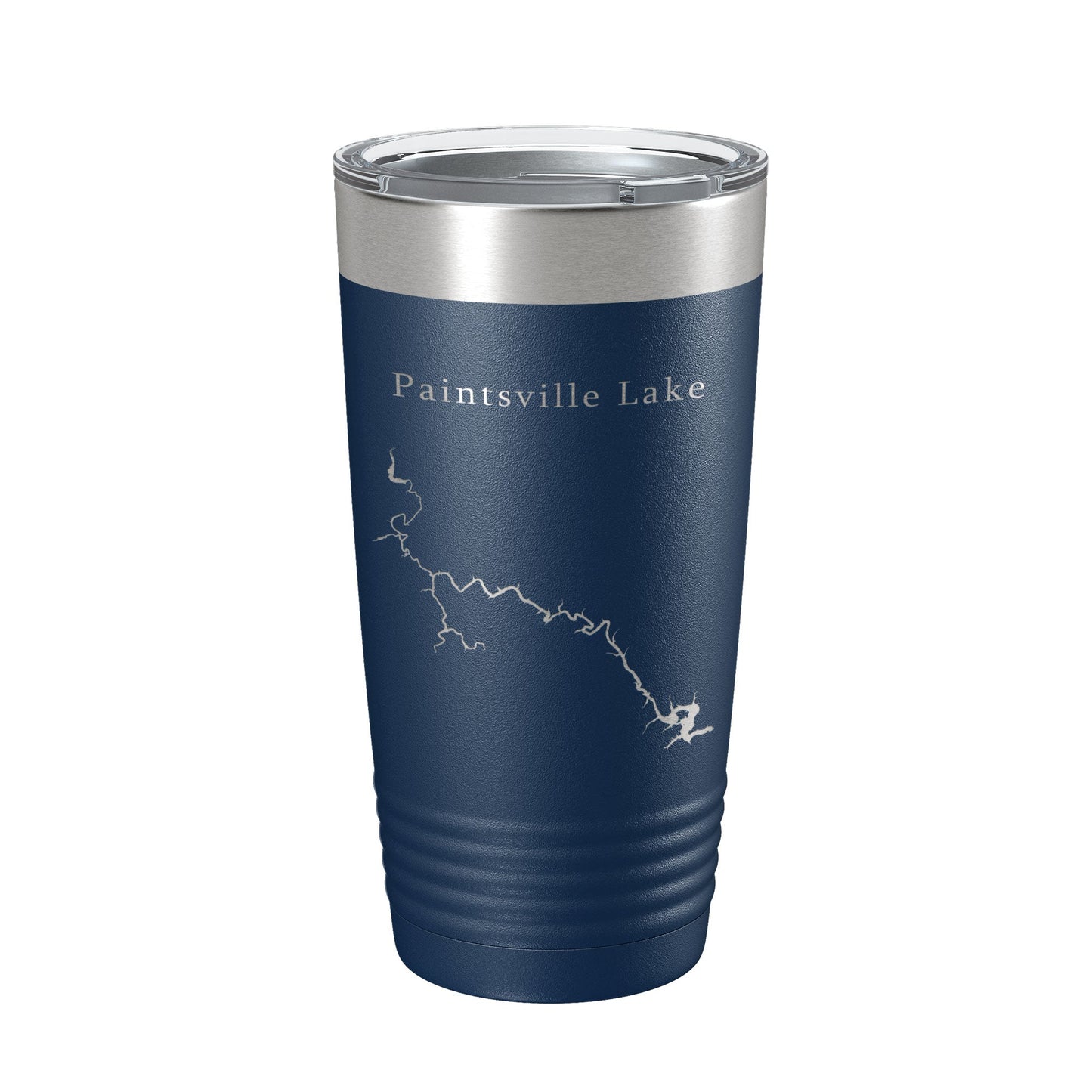 Paintsville Lake Map Tumbler Travel Mug Insulated Laser Engraved Coffee Cup Kentucky 20 oz-8