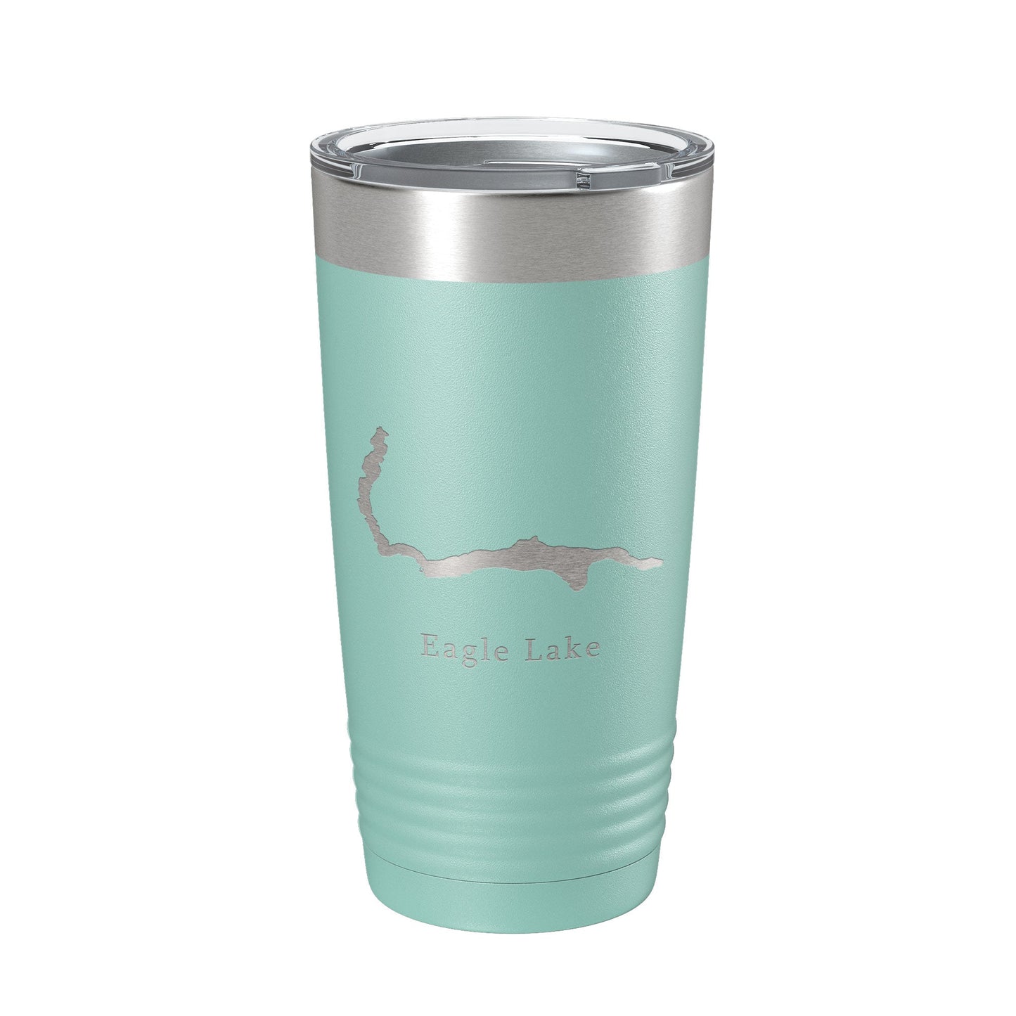 Eagle Lake Map Tumbler Travel Mug Insulated Laser Engraved Coffee Cup Maine 20 oz-12