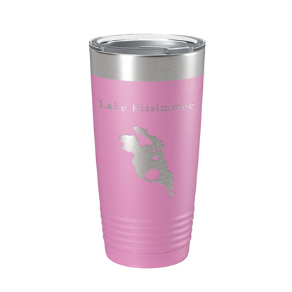 Lake Kissimmee Map Tumbler Travel Mug Insulated Laser Engraved Coffee Cup Florida 20 oz-14