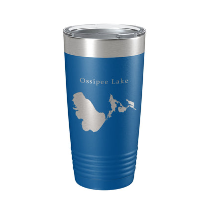 Ossipee Lake Map Tumbler Travel Mug Insulated Laser Engraved Coffee Cup New Hampshire 20 oz-6