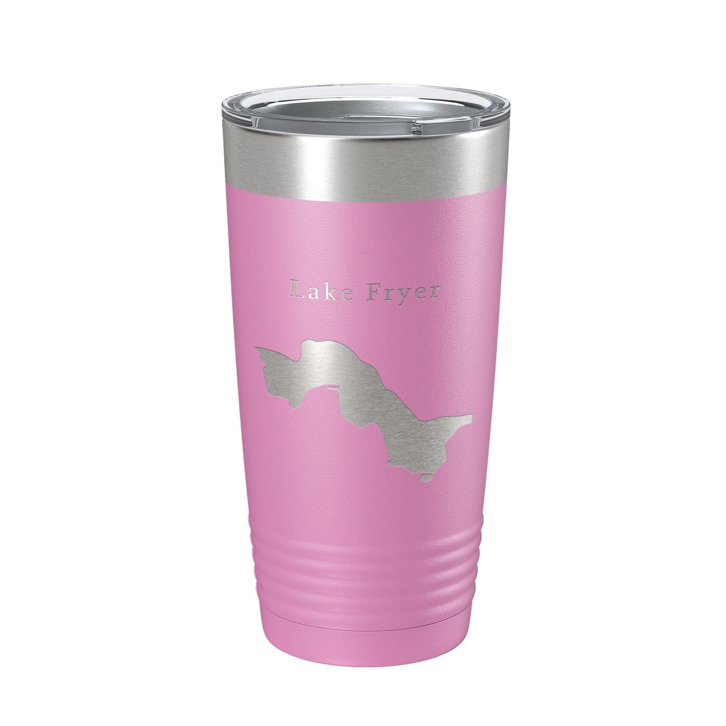 Lake Fryer Map Tumbler Travel Mug Insulated Laser Engraved Coffee Cup Texas 20 oz-14