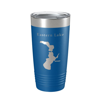 Eastern Lake Map Tumbler Travel Mug Insulated Laser Engraved Coffee Cup Florida 20 oz-6