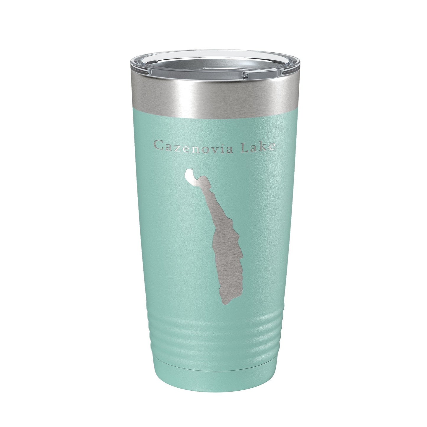 Cazenovia Lake Map Tumbler Travel Mug Insulated Laser Engraved Coffee Cup New York 20 oz-12