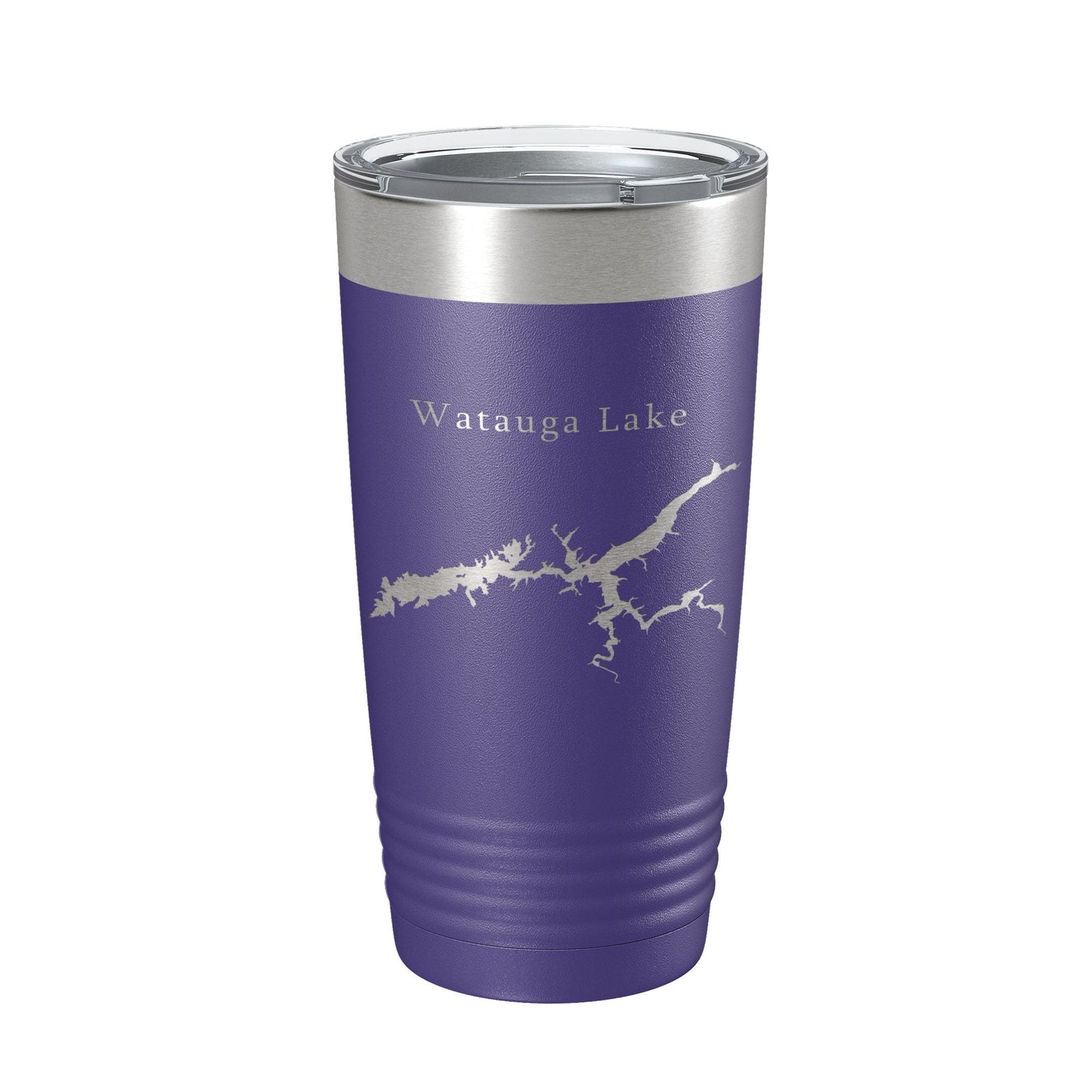 Watauga Lake Map Tumbler Travel Mug Insulated Laser Engraved Coffee Cup Tennessee 20 oz-15