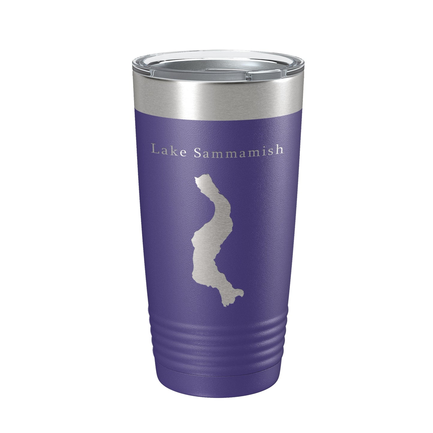 Lake Sammamish Map Tumbler Travel Mug Insulated Laser Engraved Coffee Cup Washington 20 oz-15