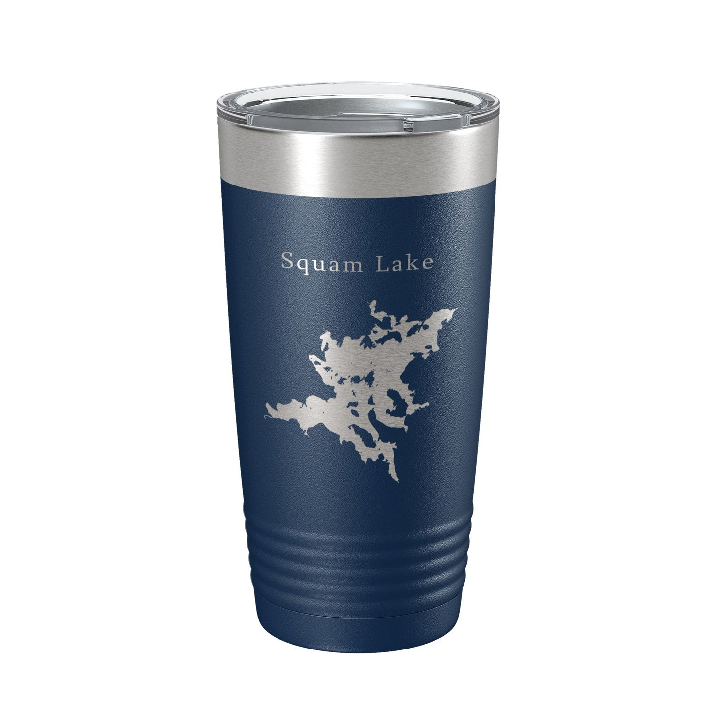 Squam Lake Map Tumbler Travel Mug Insulated Laser Engraved Coffee Cup New Hampshire 20 oz-8