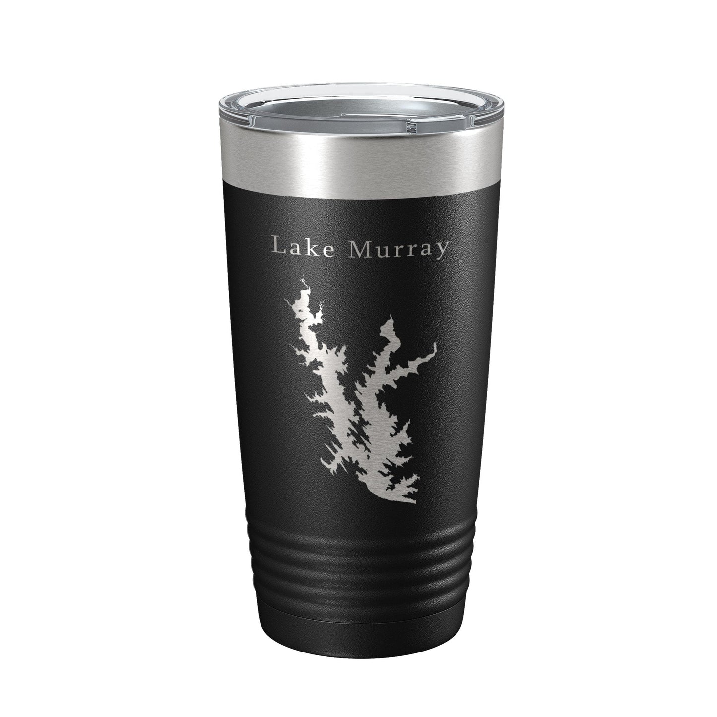 Lake Murray Map Tumbler Travel Mug Insulated Laser Engraved Coffee Cup Oklahoma 20 oz-0