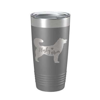 Husky Mom Tumbler Dog Travel Mug Gift Insulated Laser Engraved Coffee Cup 20 oz-16