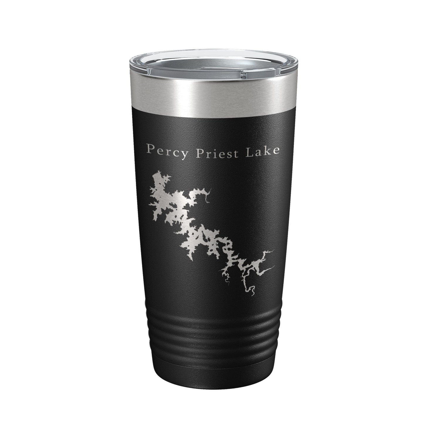 Percy Priest Lake Map Tumbler Travel Mug Insulated Laser Engraved Coffee Cup Tennessee 20 oz-5