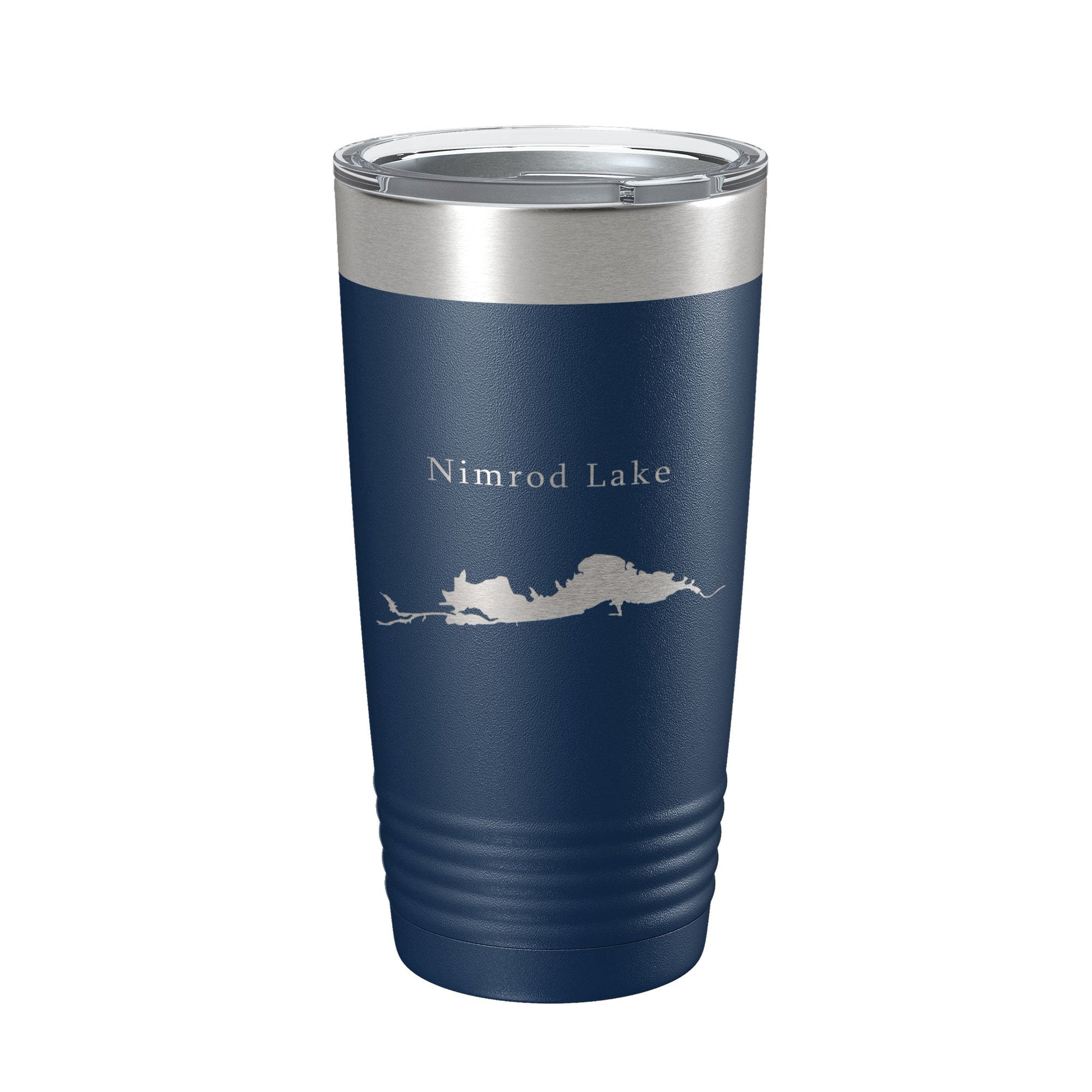 Nimrod Lake Map Tumbler Travel Mug Insulated Laser Engraved Coffee Cup Arkansas 20 oz-2
