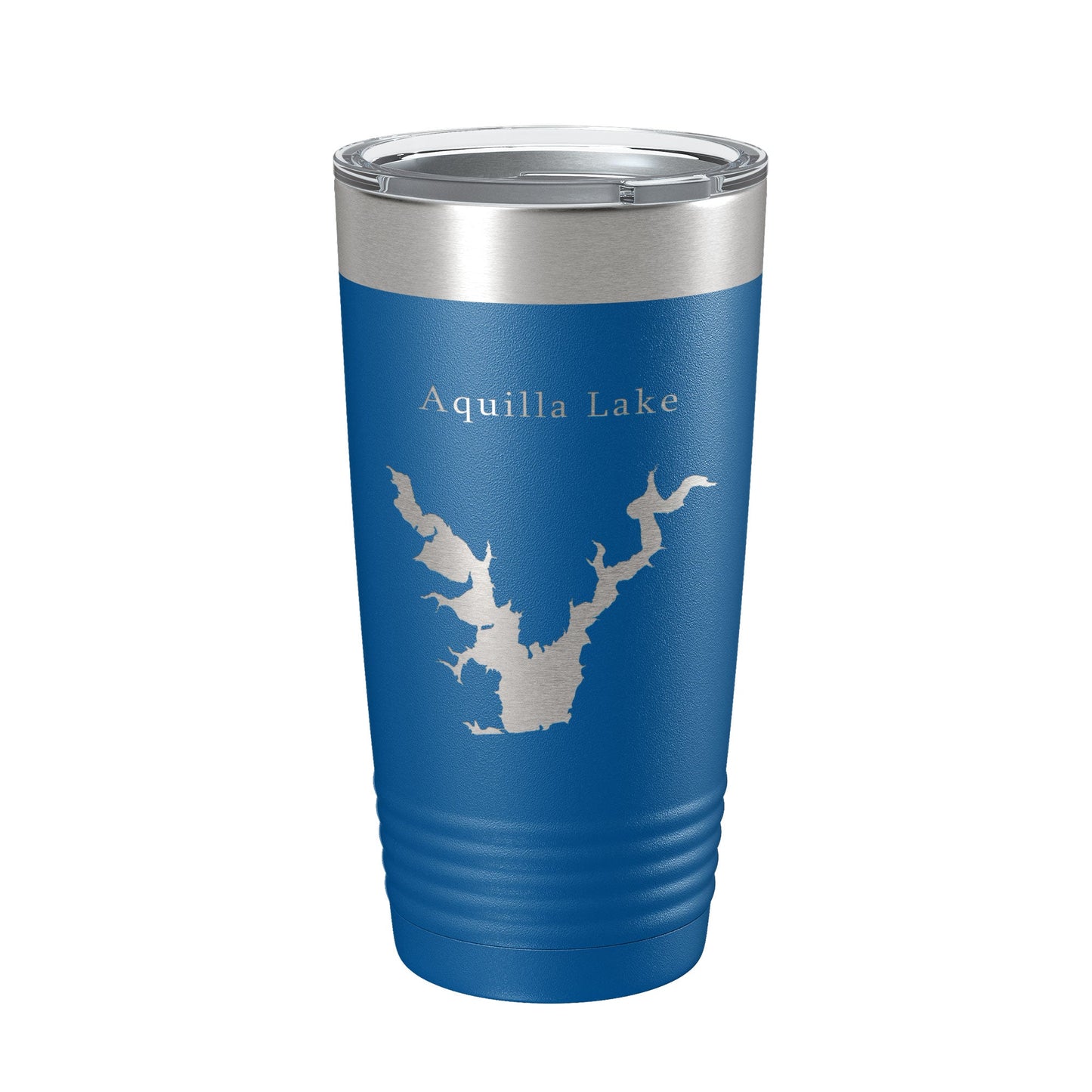 Aquilla Lake Map Tumbler Travel Mug Insulated Laser Engraved Coffee Cup Texas 20 oz-6