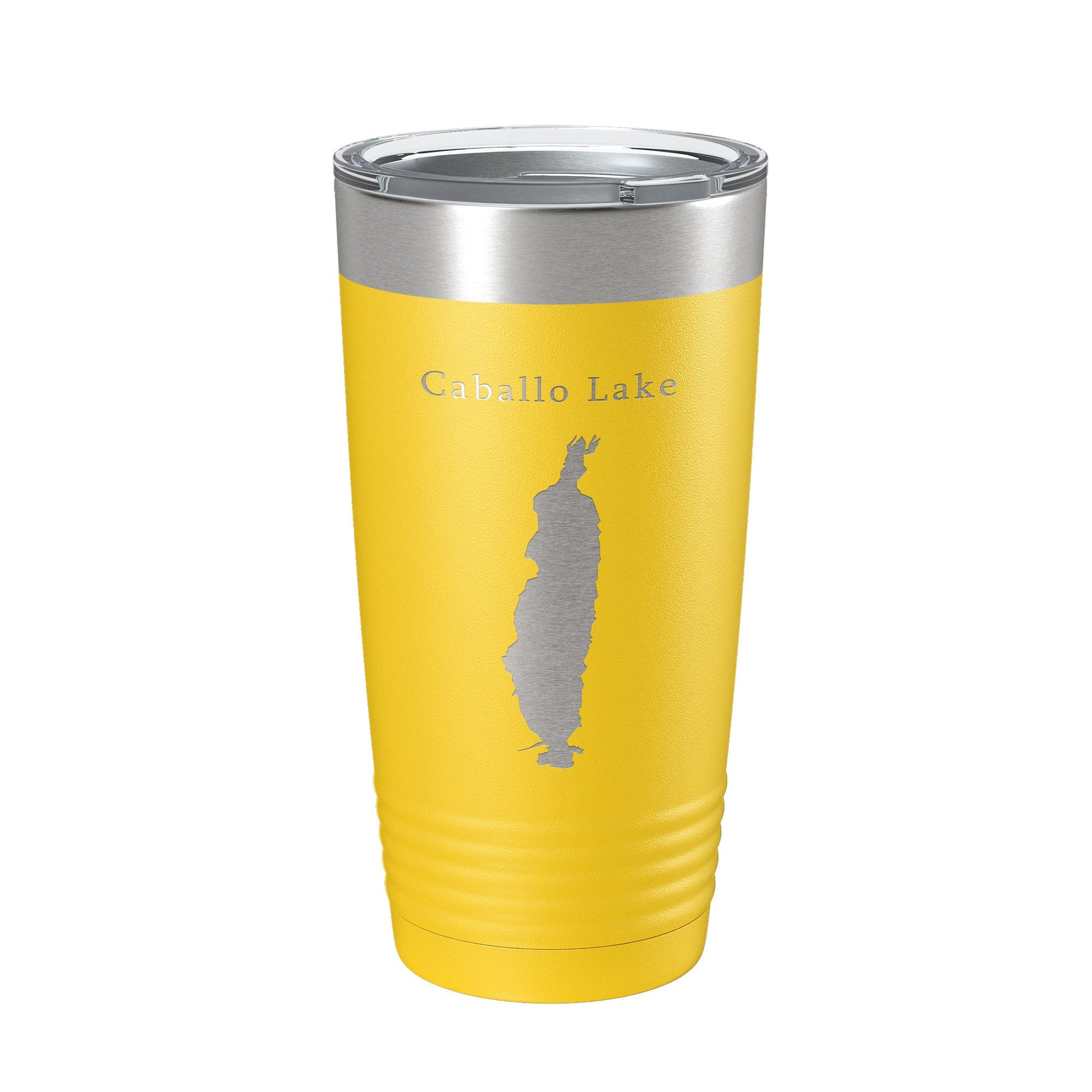 Caballo Lake Reservoir Map Tumbler Travel Mug Insulated Laser Engraved Coffee Cup New Mexico 20 oz-4