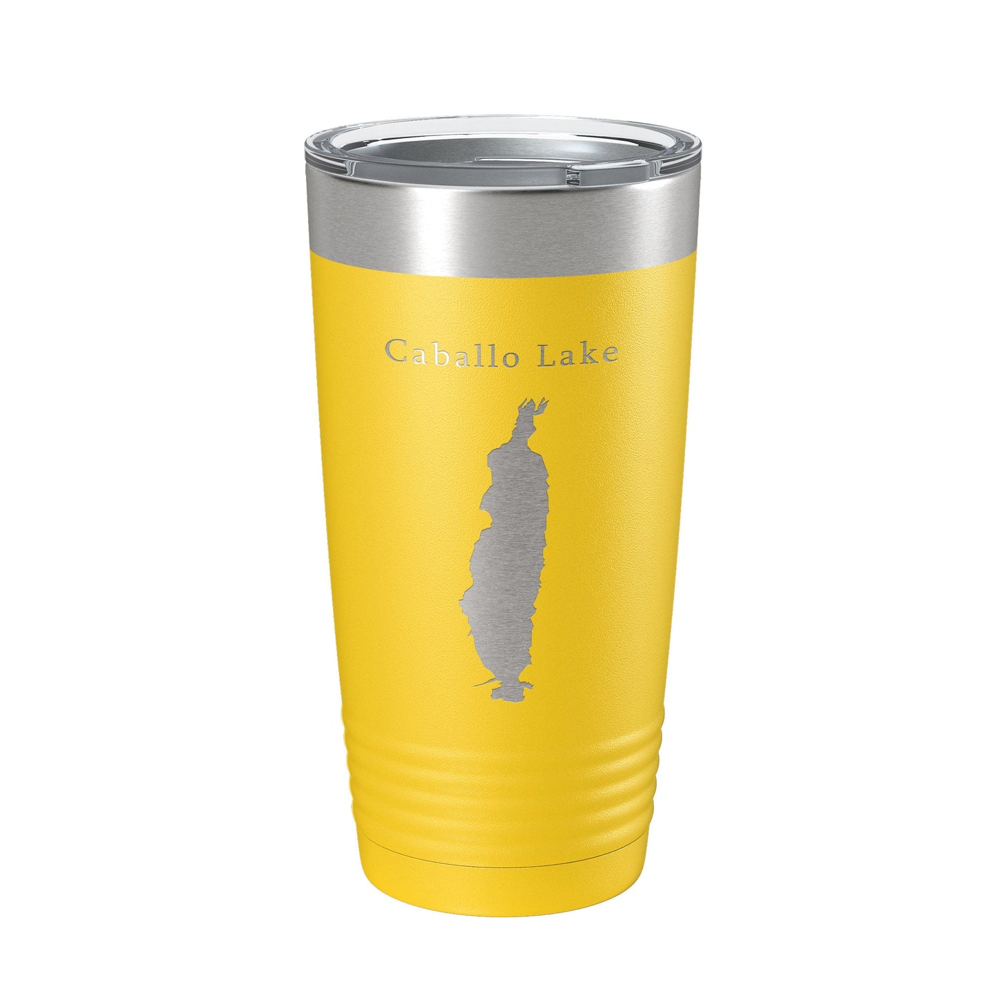 Caballo Lake Reservoir Map Tumbler Travel Mug Insulated Laser Engraved Coffee Cup New Mexico 20 oz-19
