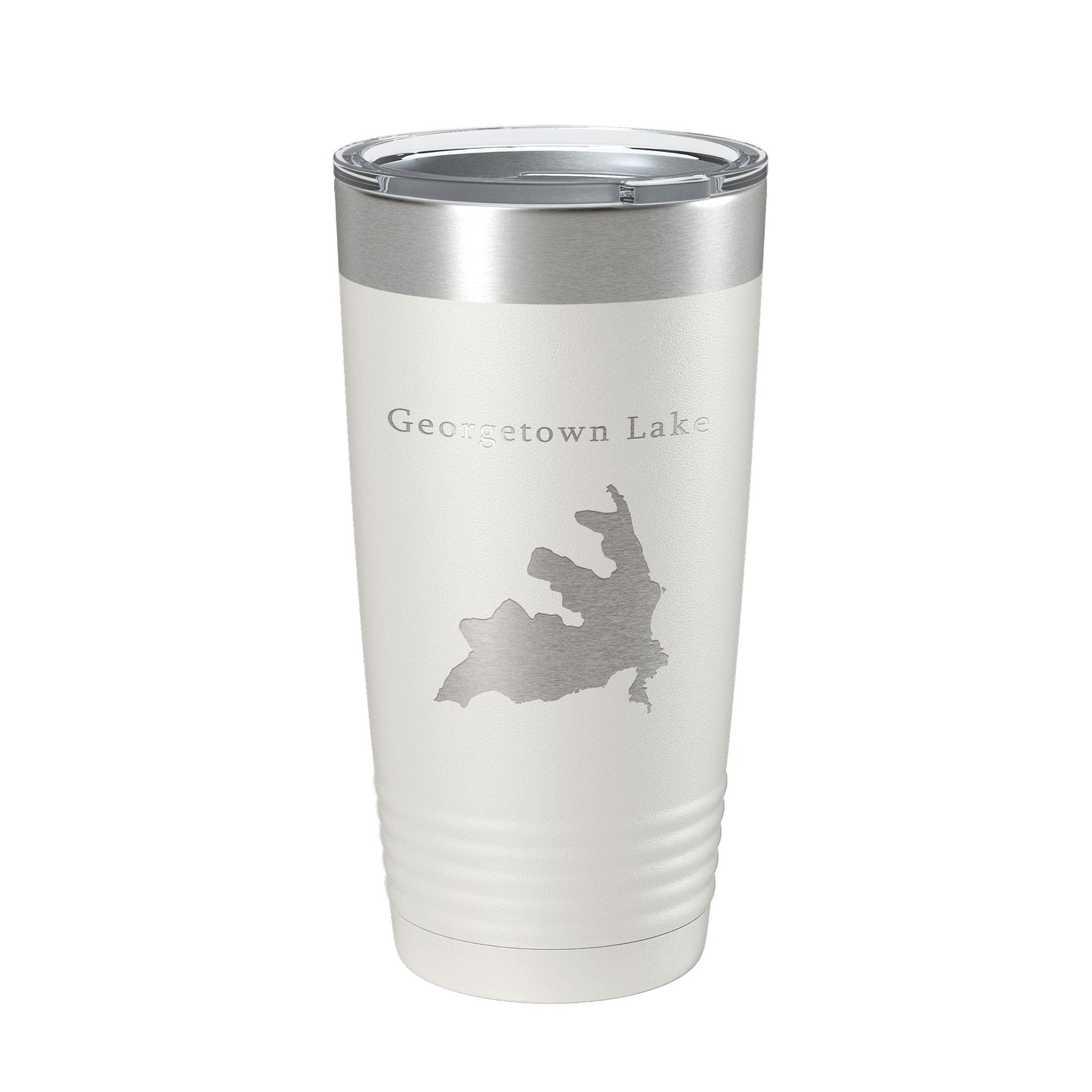 Georgetown Lake Map Tumbler Travel Mug Insulated Laser Engraved Coffee Cup Montana 20 oz-7