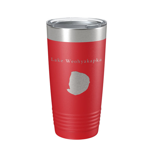 Lake Weohyakapka Map Tumbler Travel Mug Insulated Laser Engraved Coffee Cup Florida 20 oz-10
