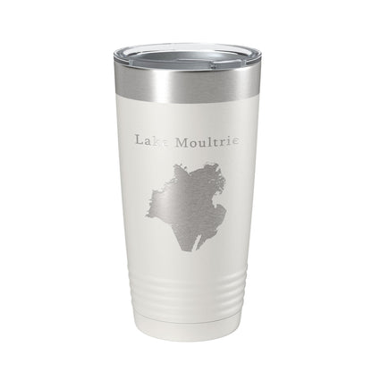 Lake Moultrie Map Tumbler Travel Mug Insulated Laser Engraved Coffee Cup South Carolina 20 oz-7