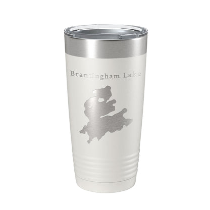 Brantingham Lake Map Tumbler Travel Mug Insulated Laser Engraved Coffee Cup New York 20 oz-7