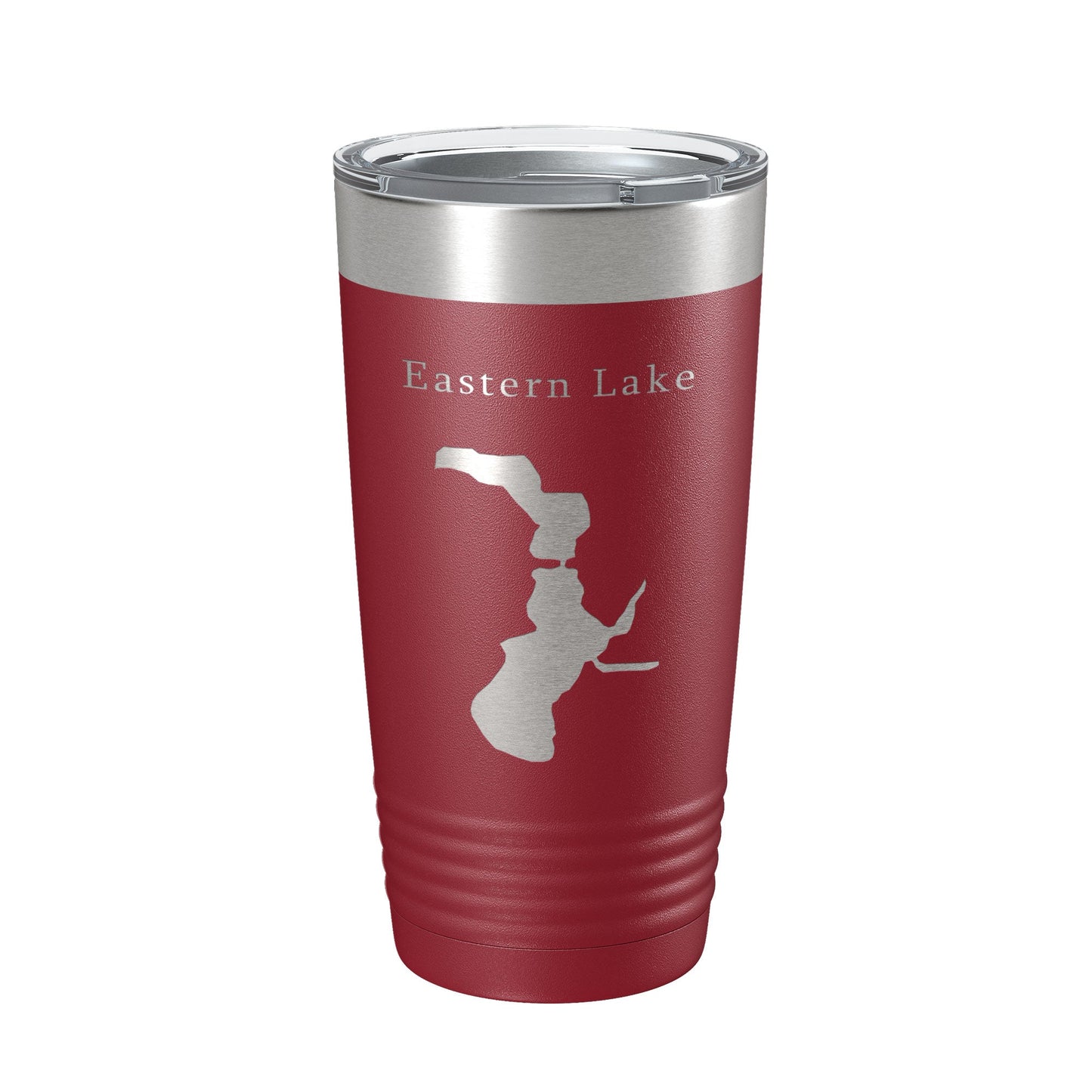 Eastern Lake Map Tumbler Travel Mug Insulated Laser Engraved Coffee Cup Florida 20 oz-18