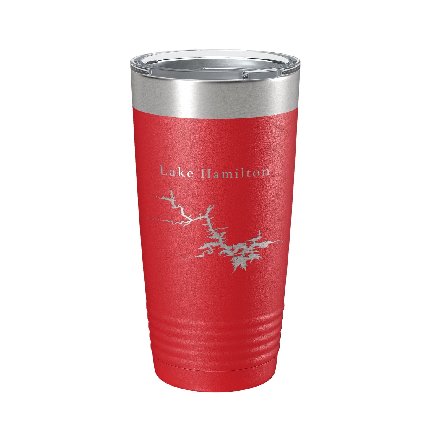 Lake Hamilton Map Tumbler Travel Mug Insulated Laser Engraved Coffee Cup Arkansas 20 oz-10