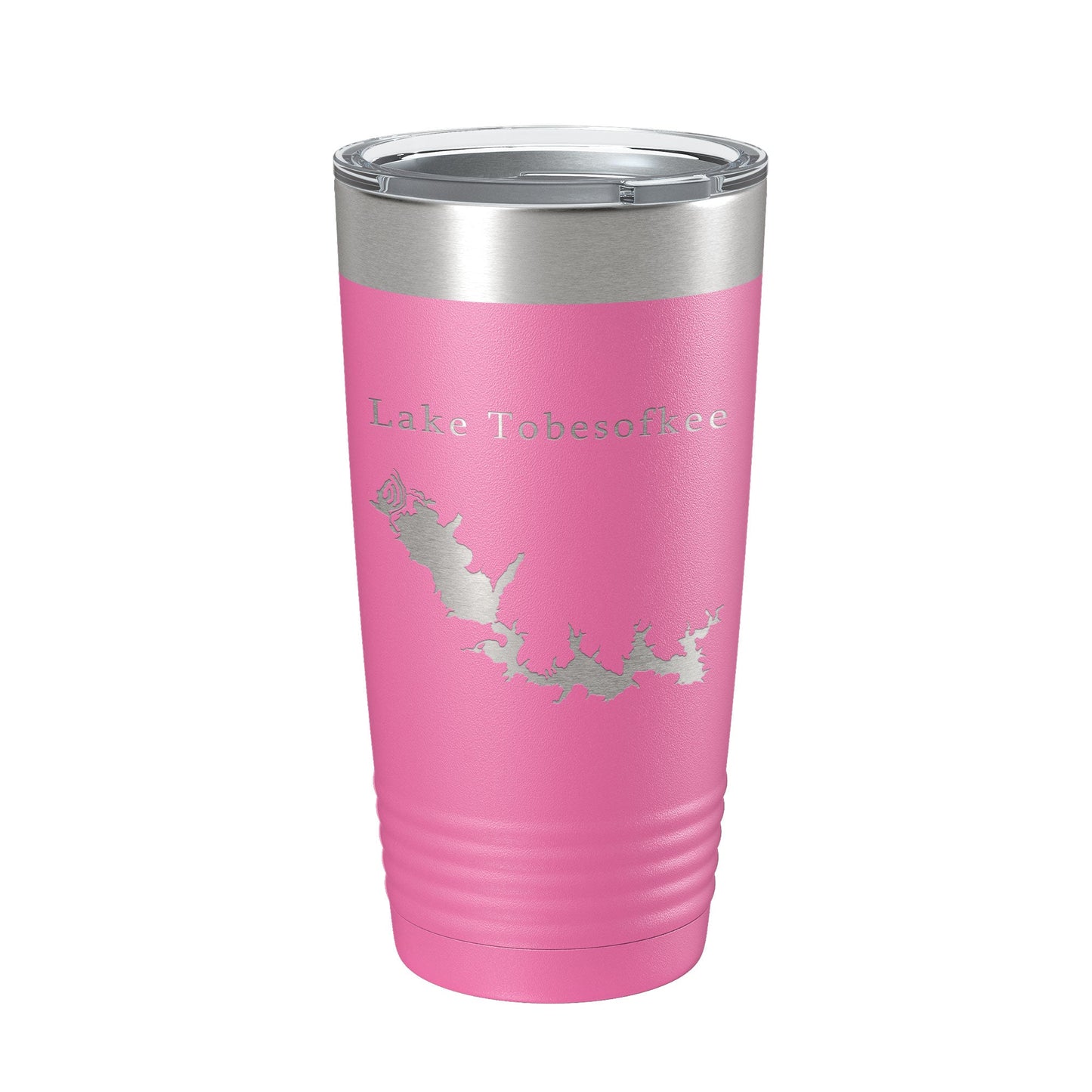 Lake Tobesofkee Map Tumbler Travel Mug Insulated Laser Engraved Coffee Cup Macon Georgia 20 oz-11