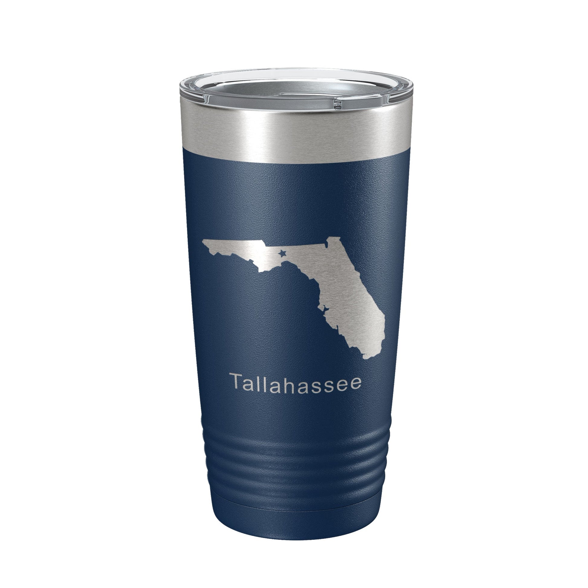 Tallahassee Home Star Tumbler Travel Mug Insulated Laser Engraved Coffee Cup Florida 20 oz-2