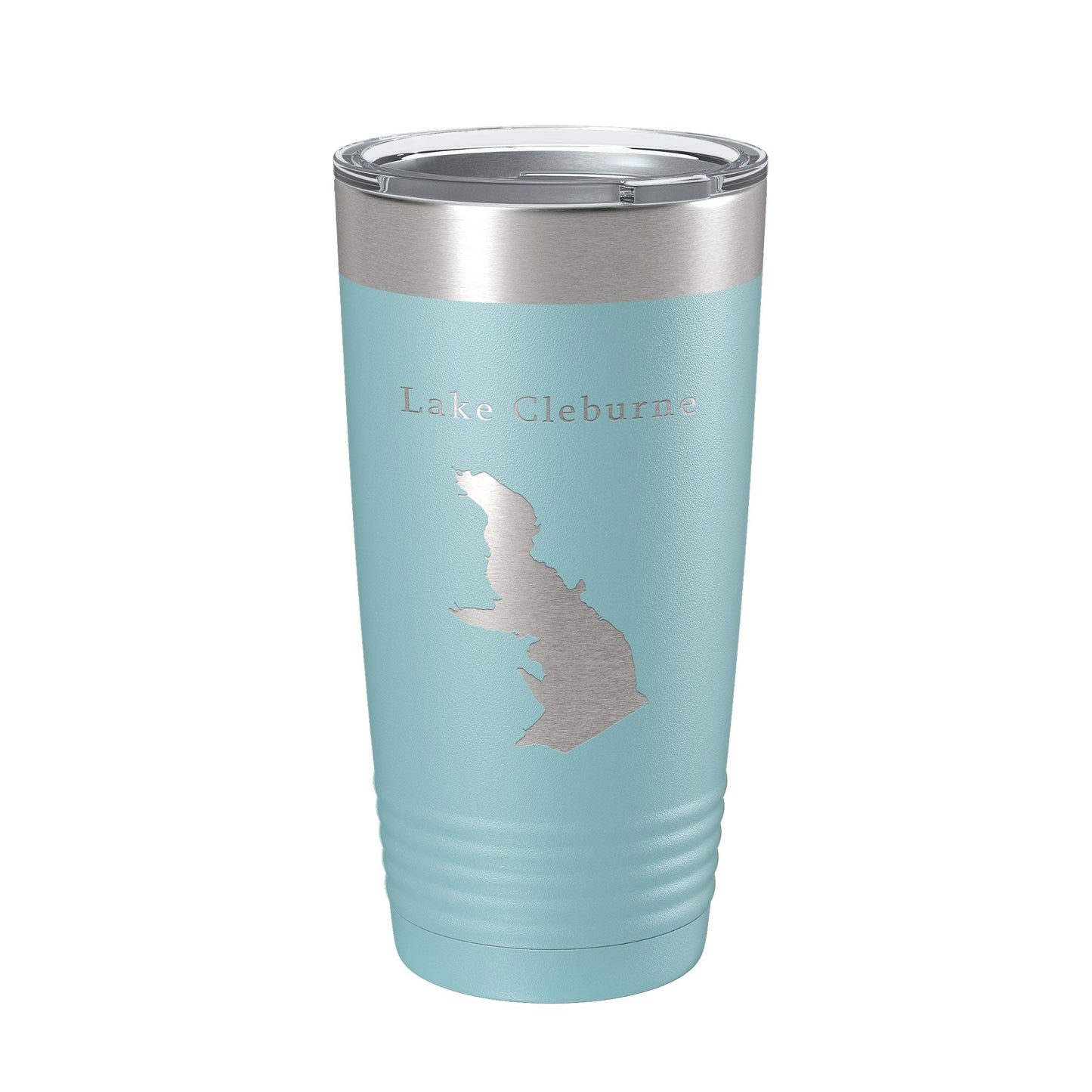 Lake Pat Cleburne Map Tumbler Travel Mug Insulated Laser Engraved Coffee Cup Texas 20 oz-13